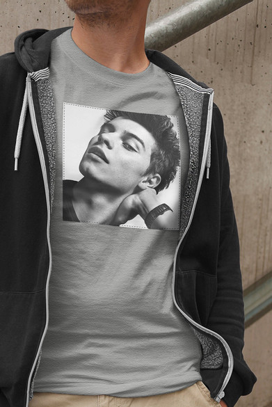 Koszulka z naszywką Shawn Mendes 01