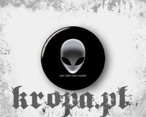 Przypinka NOT BAD FOR HUMAN