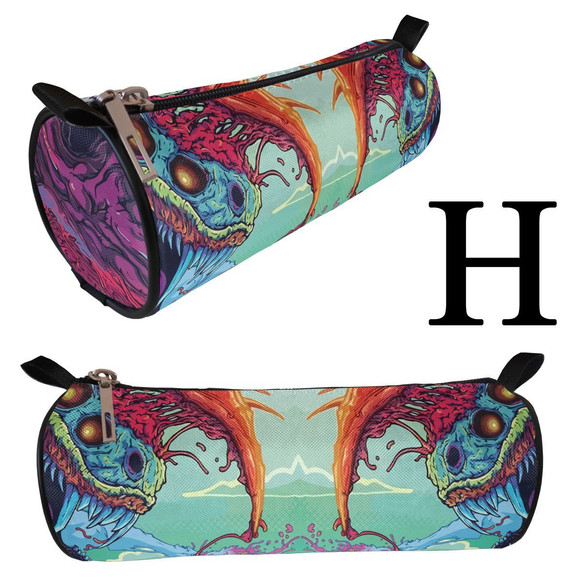 HYPER BEAST Piórnik szkolny tuba WZORY