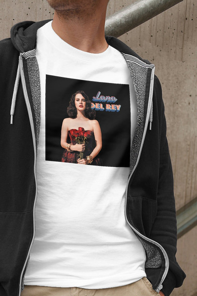 Koszulka z naszywką LANA DEL REY