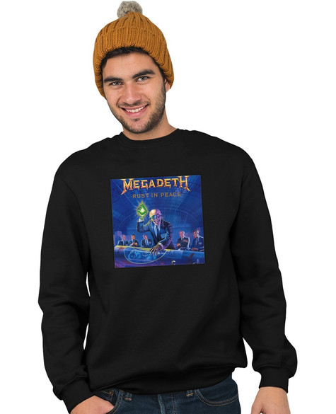 Bluza z naszywką Megadeth Rust in...