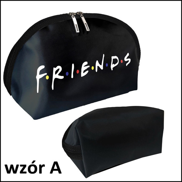 Kosmetyczka FRIENDS PRZYJACIELE WZORY