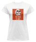 Bluzka damska z naszywką Skull : Too dead to die