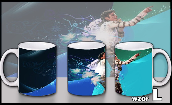 KUBEK MICHAEL JACKSON WZORY PREZENT 