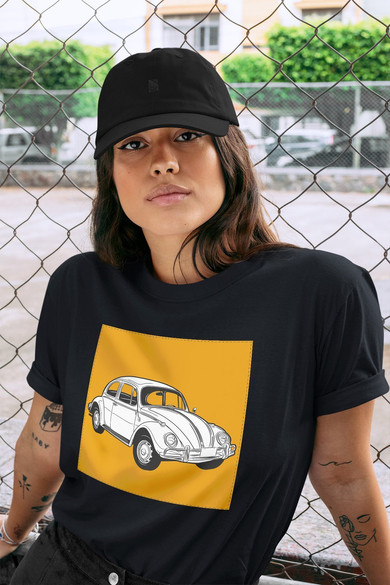 Koszulka z naszywką Volkswagen Beetle