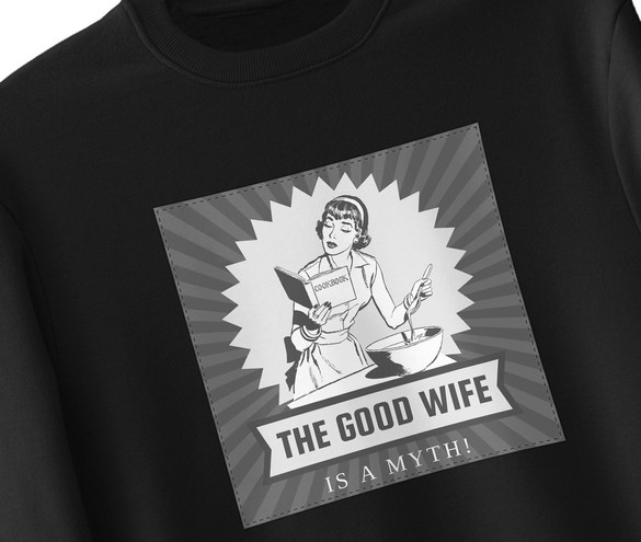 Bluza z naszywką The good wife