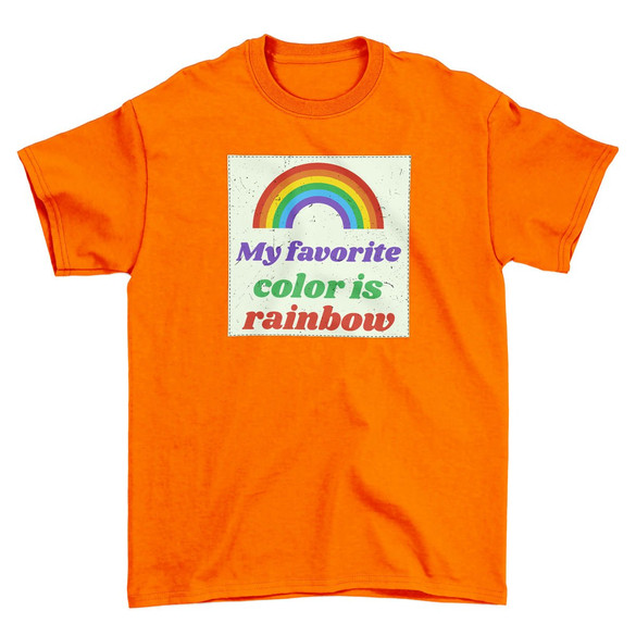 Koszulka z naszywką Favourite colour