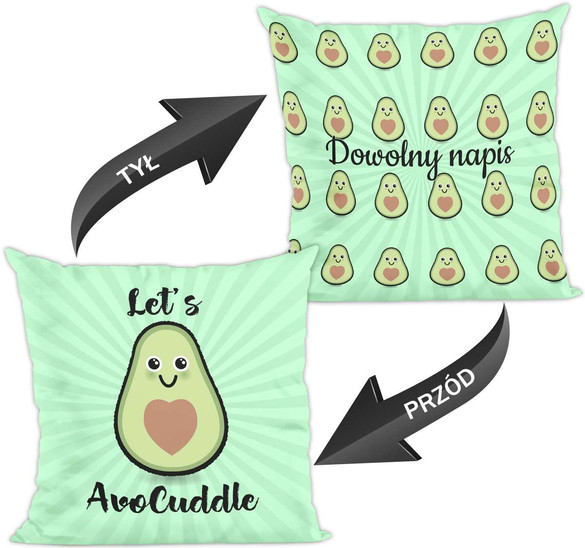 Poduszka na Walentynki DODAJ NAPIS