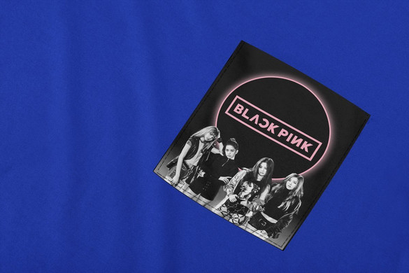 Koszulka z kieszonką BLACKPINK
