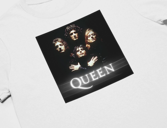 Koszulka z naszywką Queen Bohemian Rhapsody