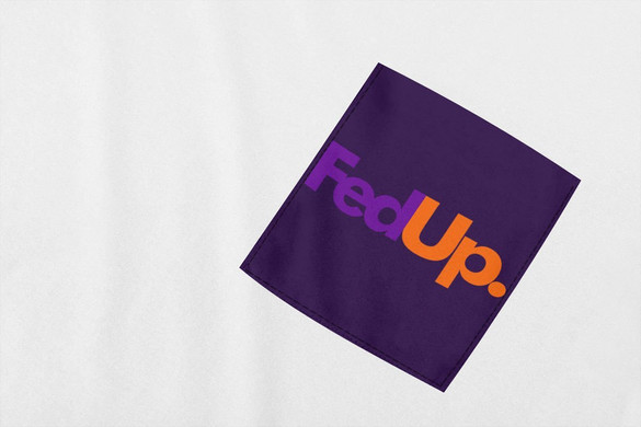 Koszulka z kieszonką FEDUP