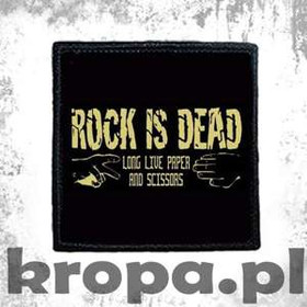 Naszywka ROCK IS DEAD