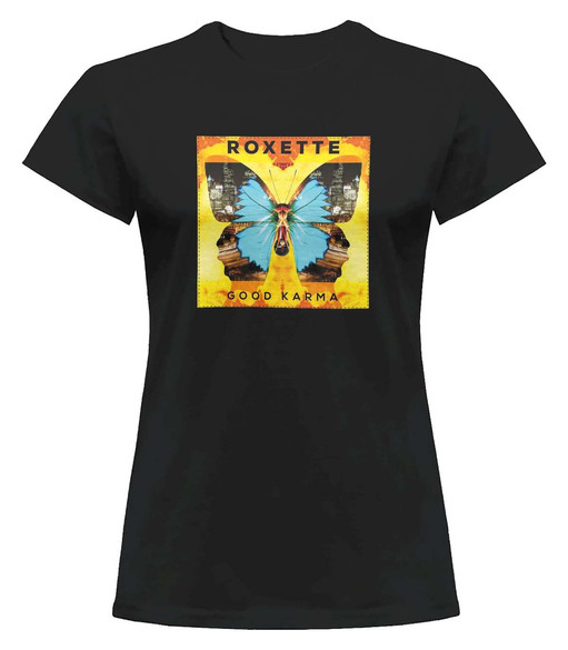 Bluzka damska z naszywką ROXETTE good karma