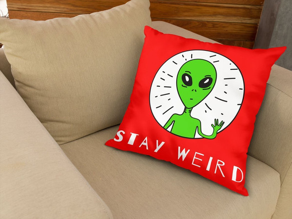 Poduszka Stay weird