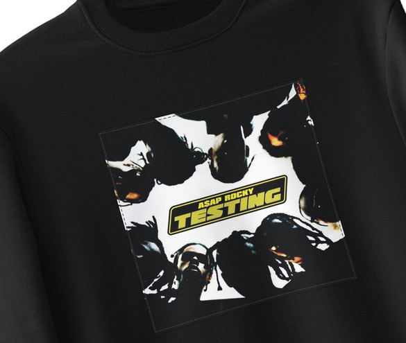 Bluza z naszywką Asap Rocky Testing