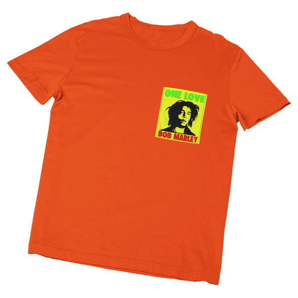 Koszulka z kieszonką BOB MARLEY ONE LOVE