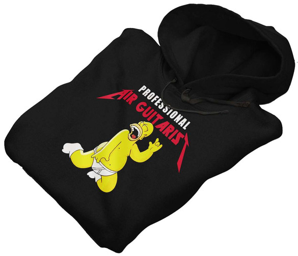 Bluza Professional Air Guitarist Homer  + napis