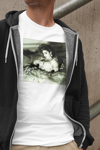 Koszulka z naszywką MADONNA young 02