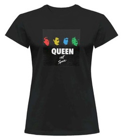 Bluzka damska z naszywką Queen Hot Space 02