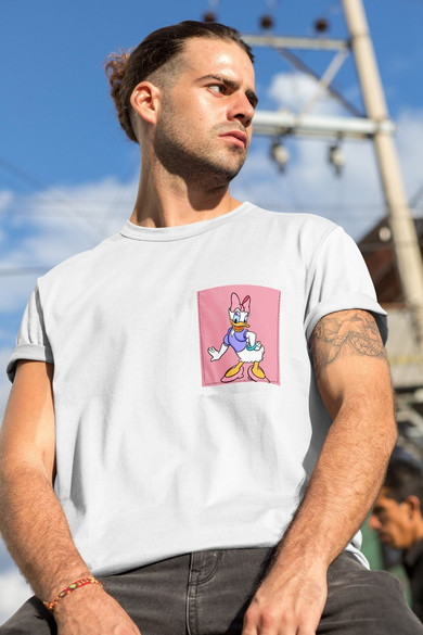 Koszulka z kieszonką DAISY DUCK