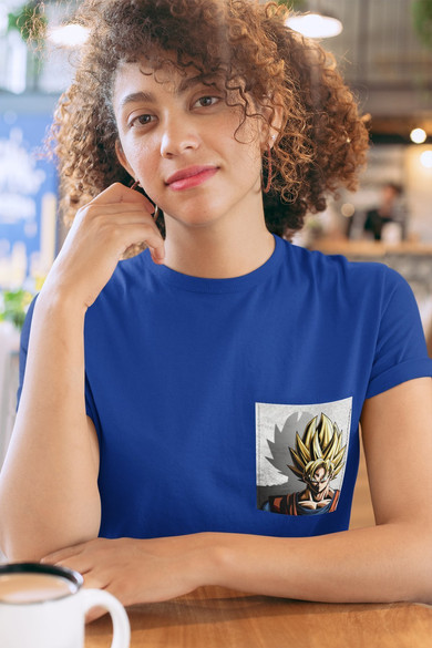 Koszulka z kieszonką DRAGON BALL SON GOKU 2