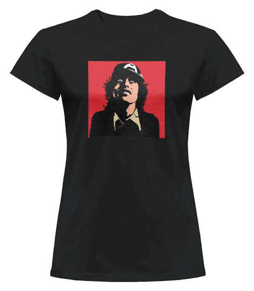 Bluzka damska z naszywką AC/DC Angus Young