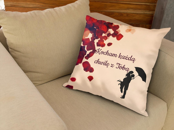 Poduszka na Walentynki DODAJ NAPIS