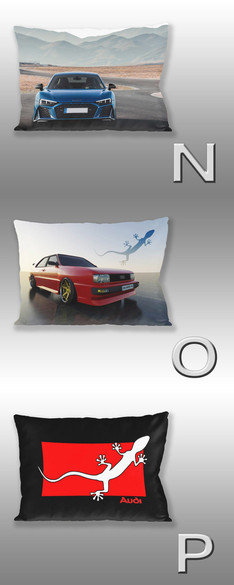 Poduszka AUDI 60x40cm WZORY