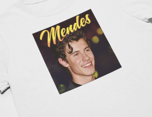 Koszulka z naszywką Shawn Mendes 05