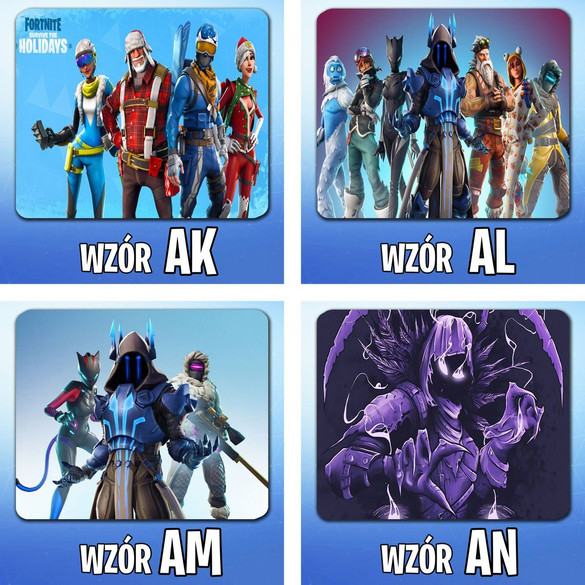 Podkładka pod mysz FORTNITE 24x19cm Z POLSKI +imię