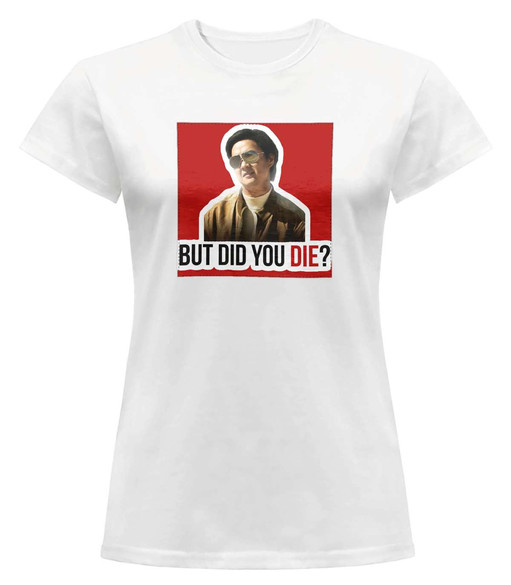 Bluzka damska z naszywką Kac Vegas Did you die?