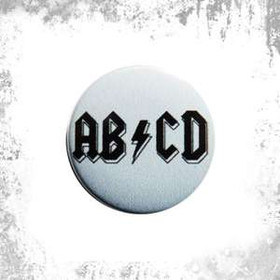 Przypinka AB CD