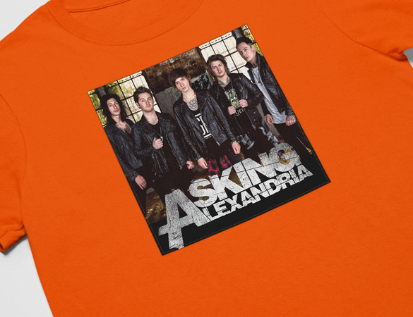 Koszulka z naszywką Asking Alexandria 1