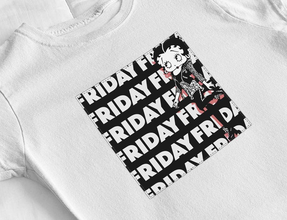 Bluzka damska z naszywką FRIDAY FRIDAY