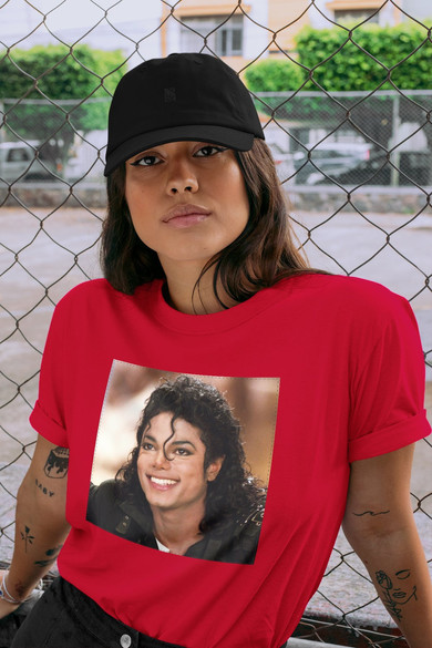 Koszulka z naszywką Michael Jackson 02