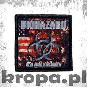 Naszywka BIOHAZARD - NEW WORLD DISORDER