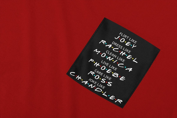 Koszulka z kieszonką FRIENDS 02