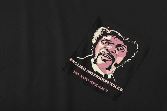 Koszulka z kieszonką  Jules Winnfield