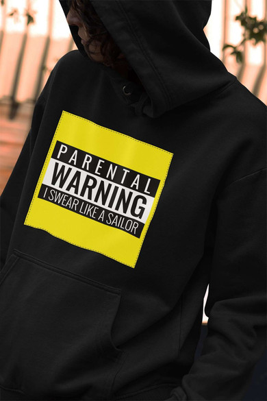 Bluza z naszywką I swear like a sailor