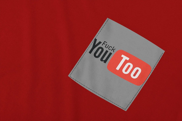 Koszulka z kieszonką FUCK YOU TOO