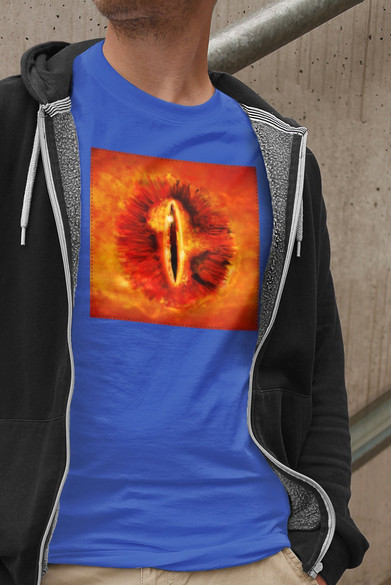 Koszulka z naszywką Eye of Sauron