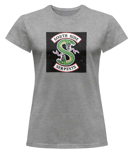 Bluzka damska z naszywką Riverdale Serpentes