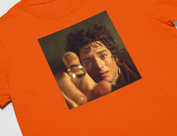 Koszulka z naszywką Frodo Baggins