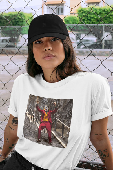 Koszulka z naszywką Joker Dance 01