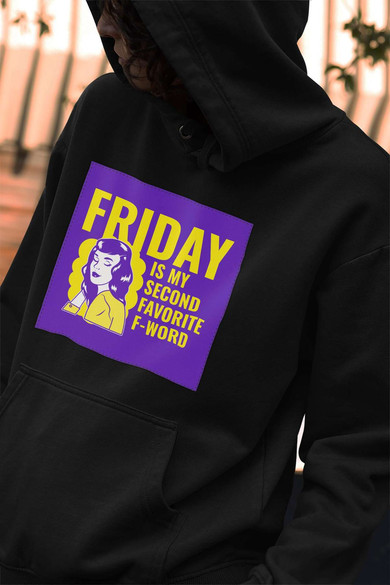 Bluza z naszywką Friday – woman