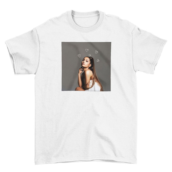 Koszulka z naszywką ARIANA GRANDE 02