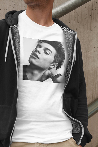 Koszulka z naszywką Shawn Mendes 01