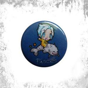 Przypinka ZNAK ZODIAKU - RYBY