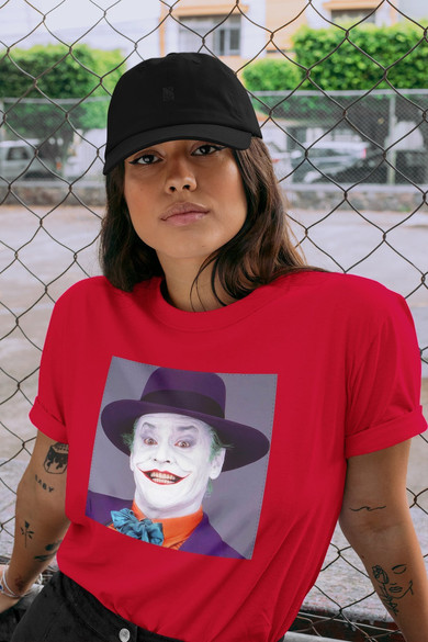 Koszulka z naszywką Joker Jack Nicholson 02