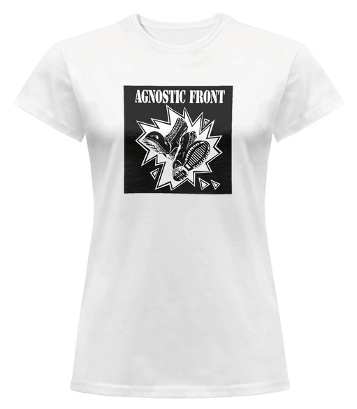 Bluzka damska z naszywką Agnostic Front 03